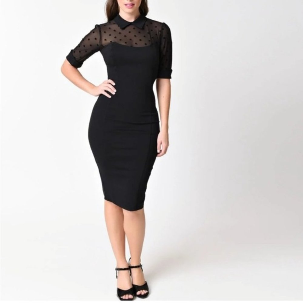 Collectif - Wednesday Pencil Dress NWT